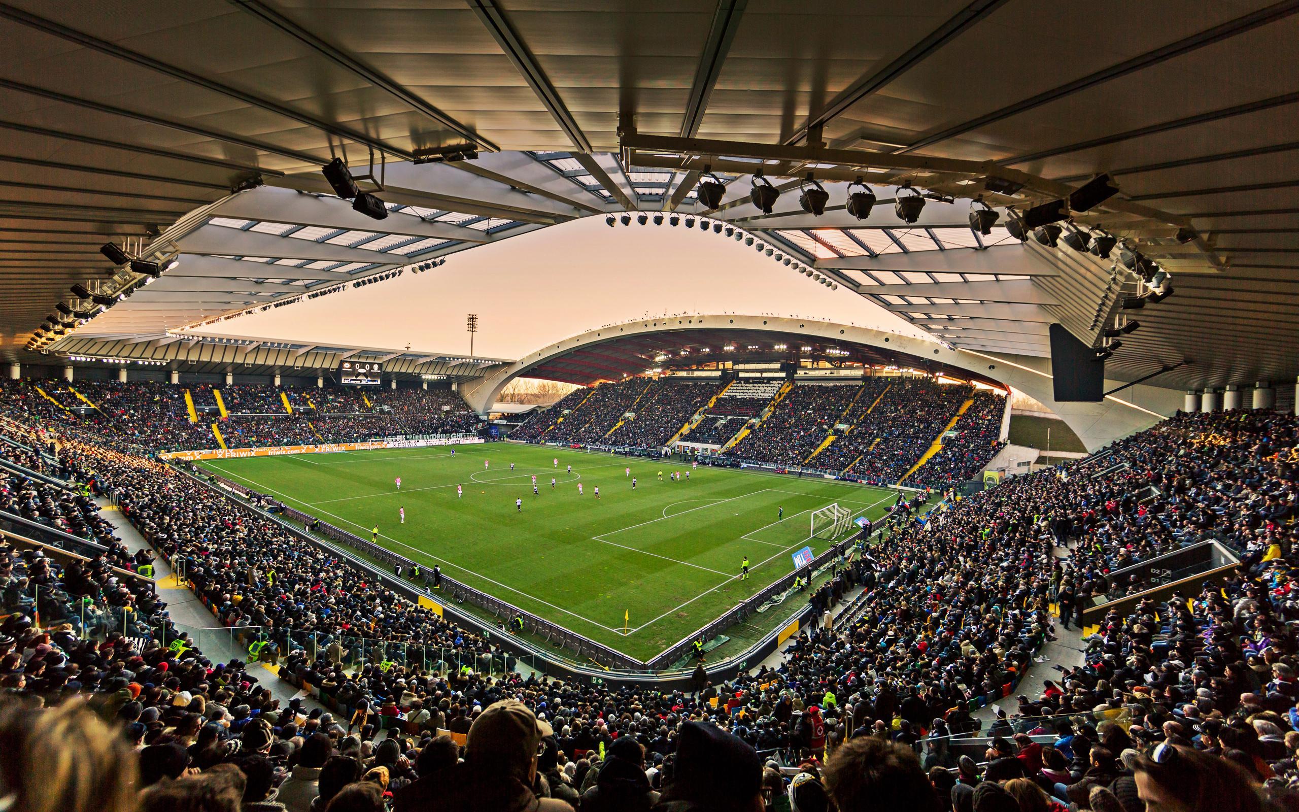 Download wallpaper Stadio Friuli, Udinese Stadium, Italian football