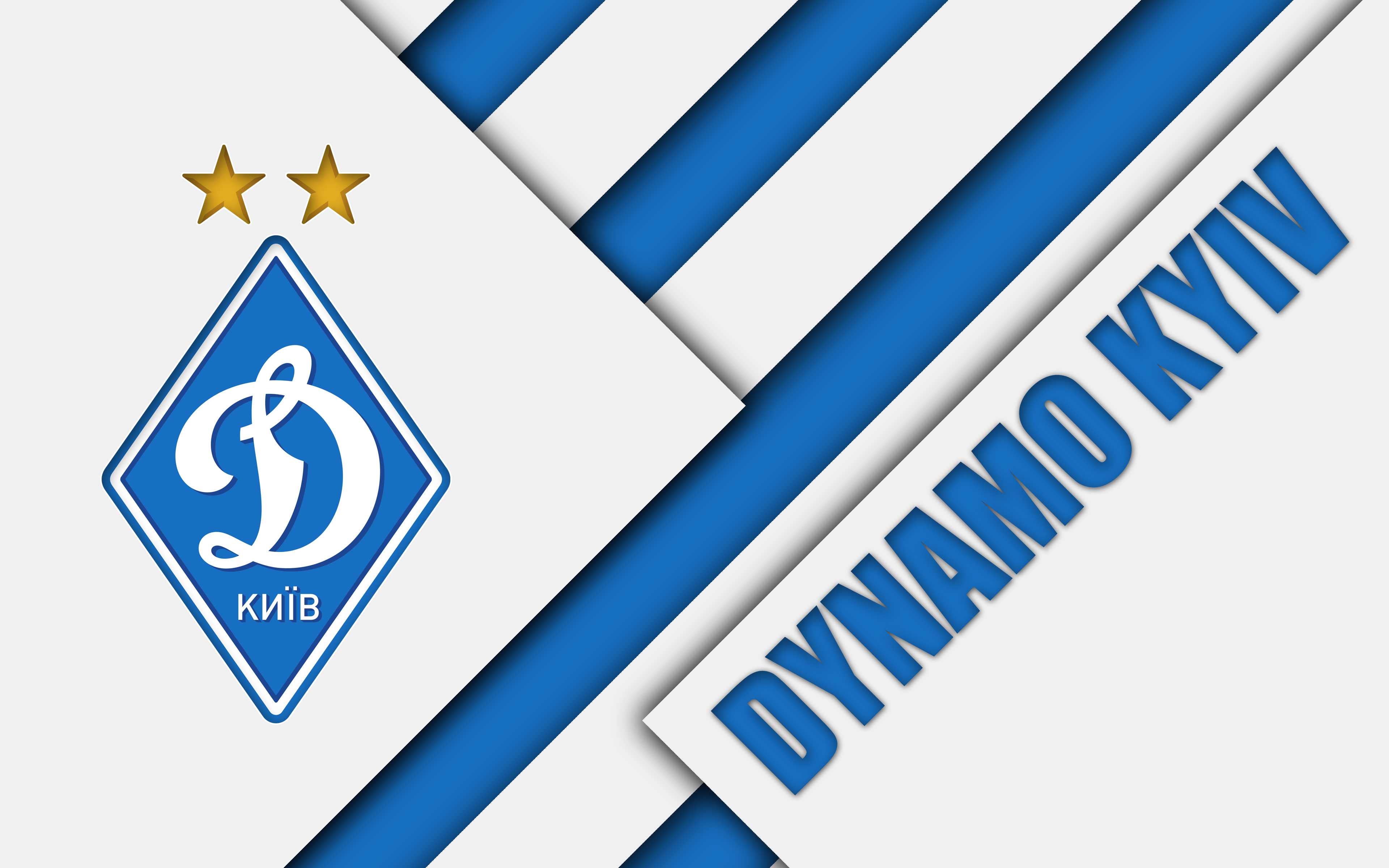 Soccer, Emblem, FC Dynamo Kyiv, Logo wallpaper and background