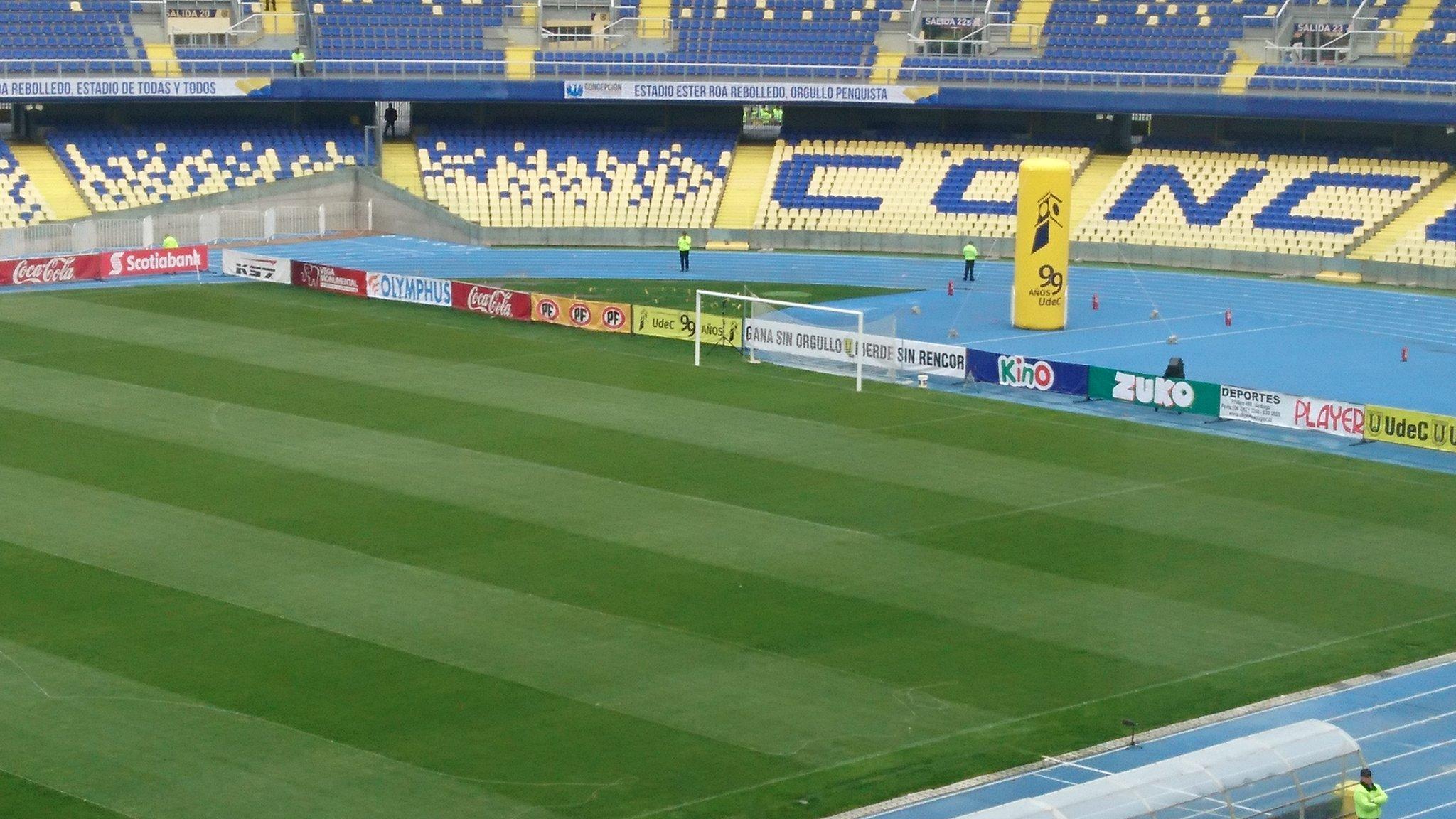 CD U. de Concepción listo en el Estadio Ester Roa