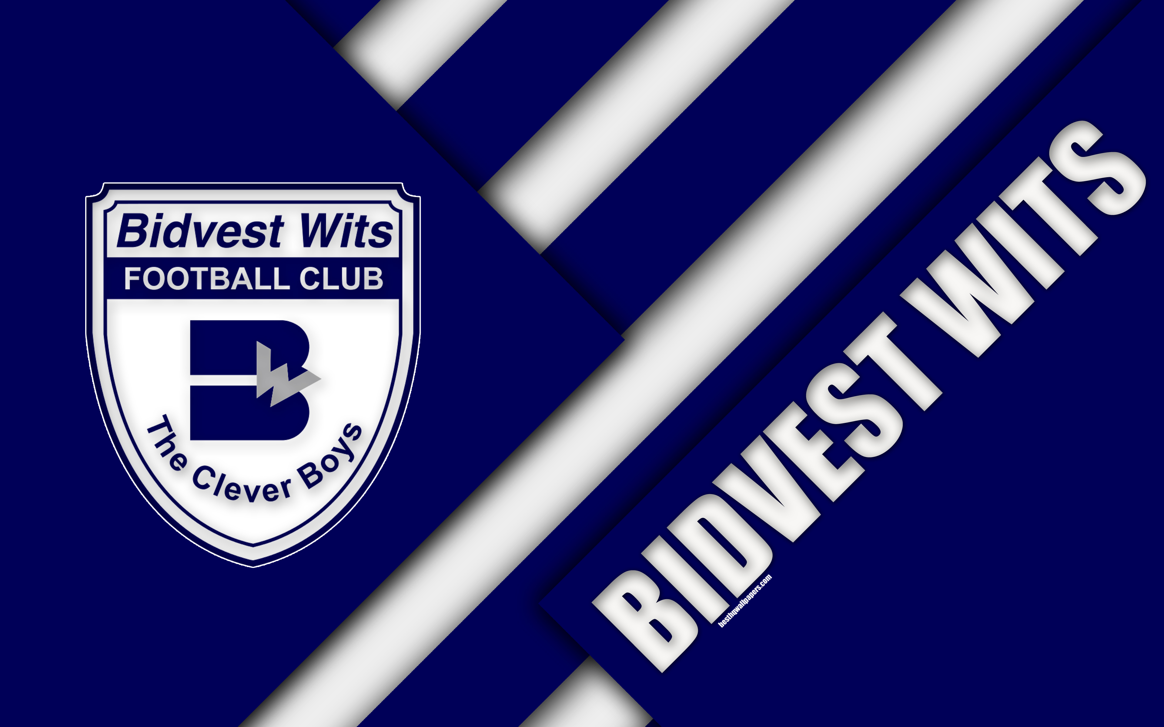 Download wallpaper Bidvest Wits FC, 4k, South African Football Club