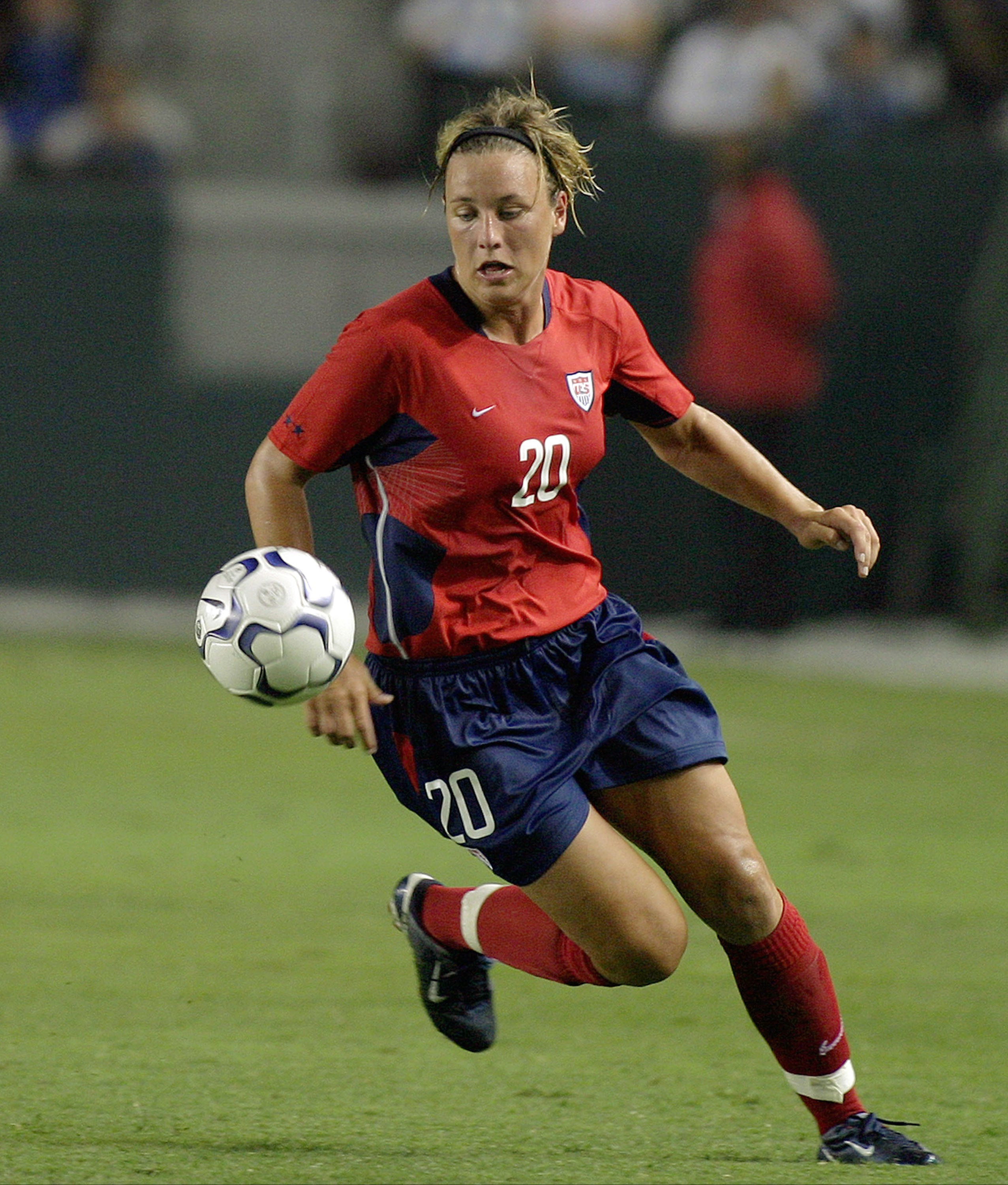 Abby Wambach, the best female soccer player in the world. Ubuntu