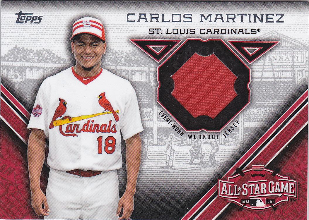 All Star Stitches, Carlos Martinez. Lifetime Topps Project