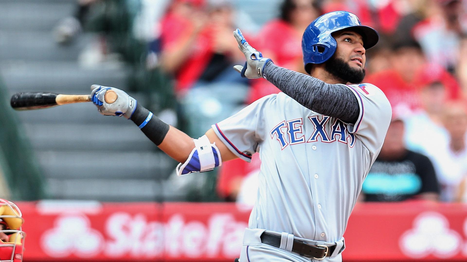 WATCH: Rangers Rookie Nomar Mazara Crushes 491 Foot Homer, Longest