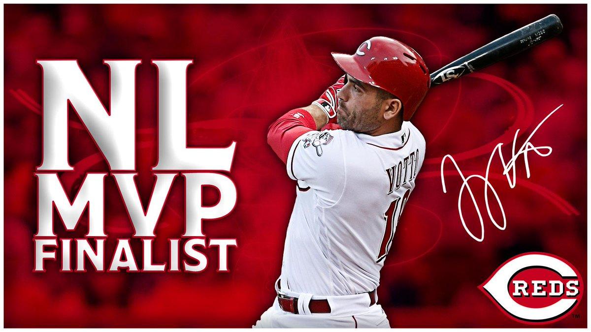 Cincinnati Reds Votto has been selected as one