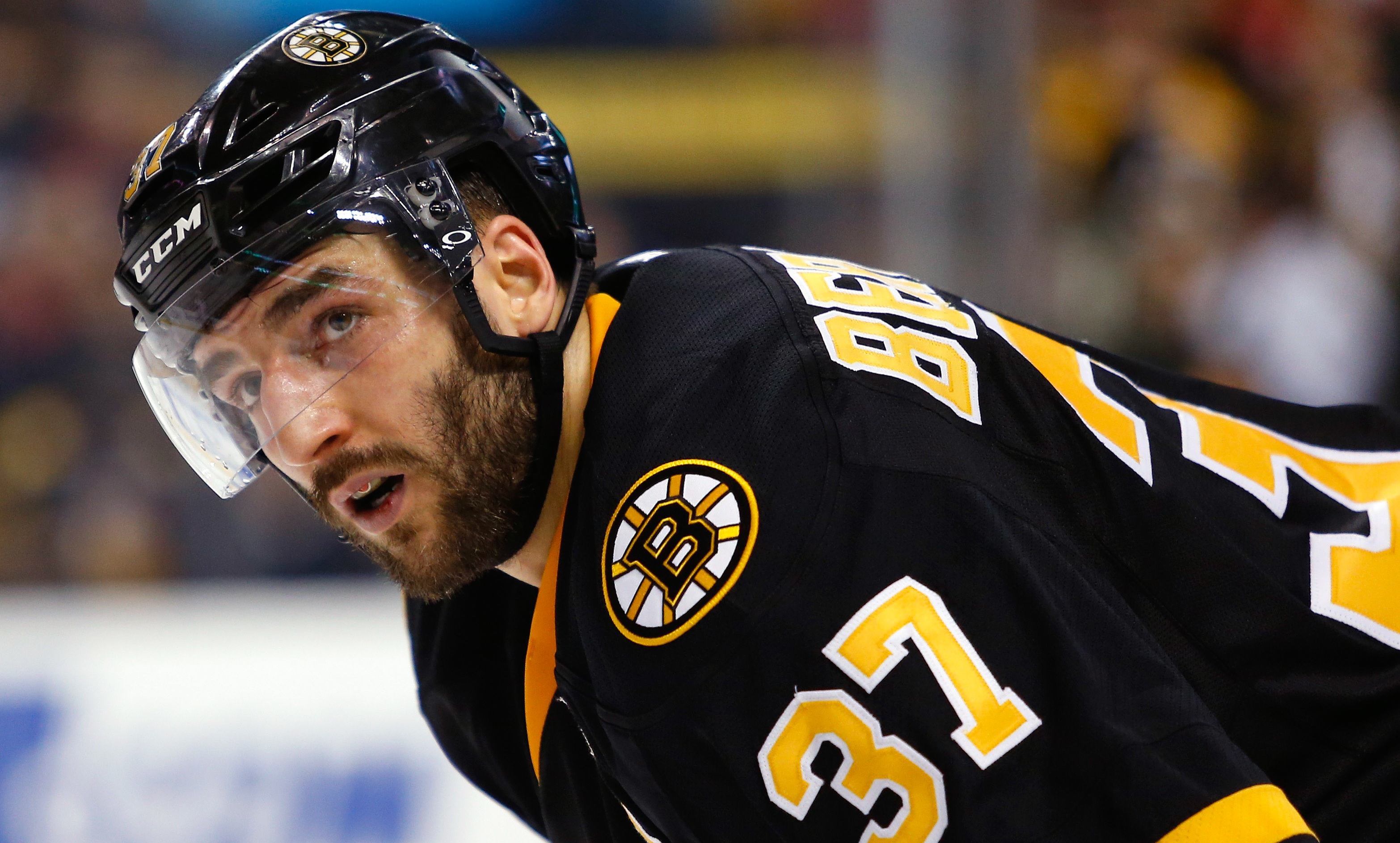 A return for Patrice Bergeron next week viewed as a possibility