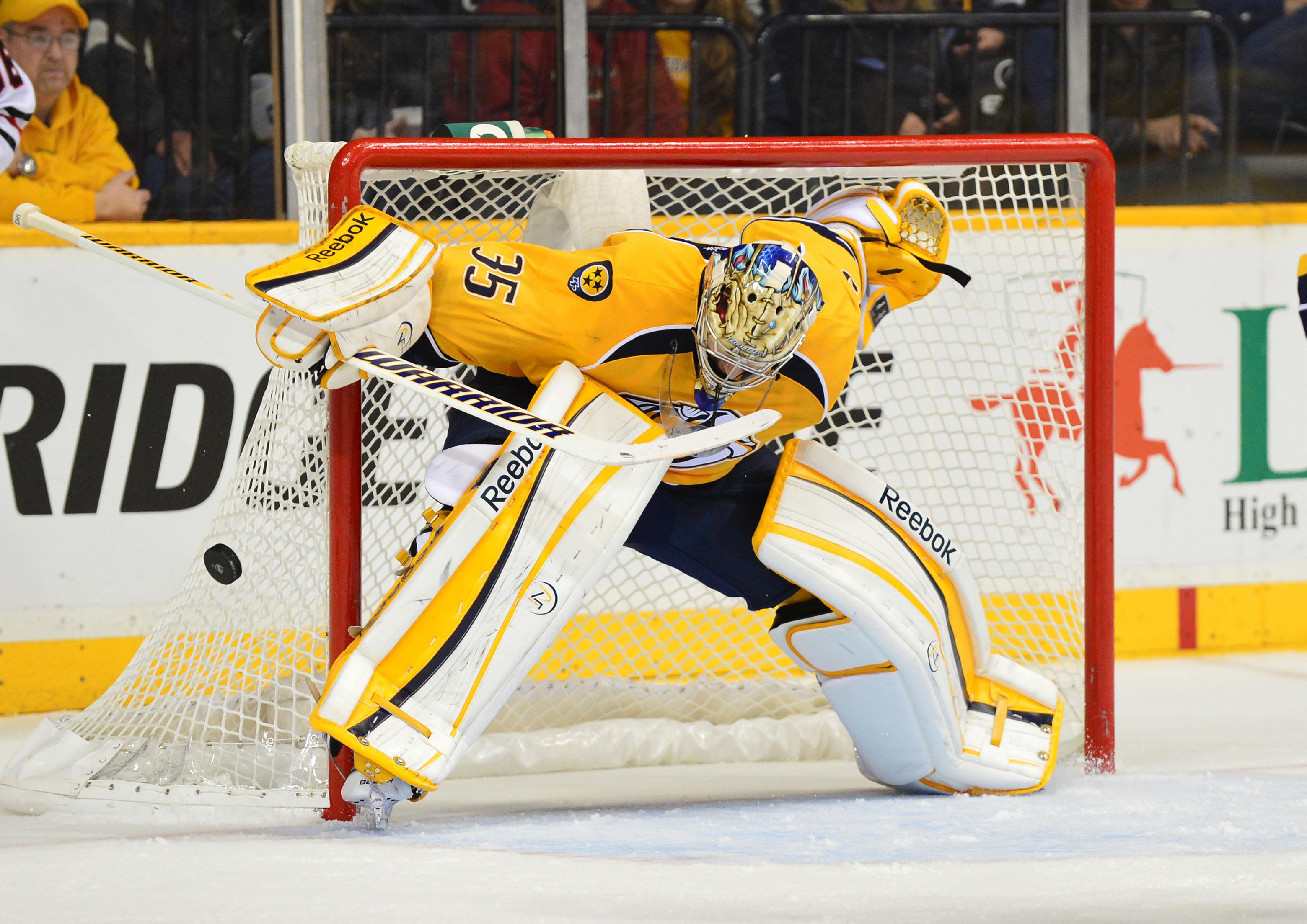 Famous Player of Nashville Pekka Rinne wallpaper and image