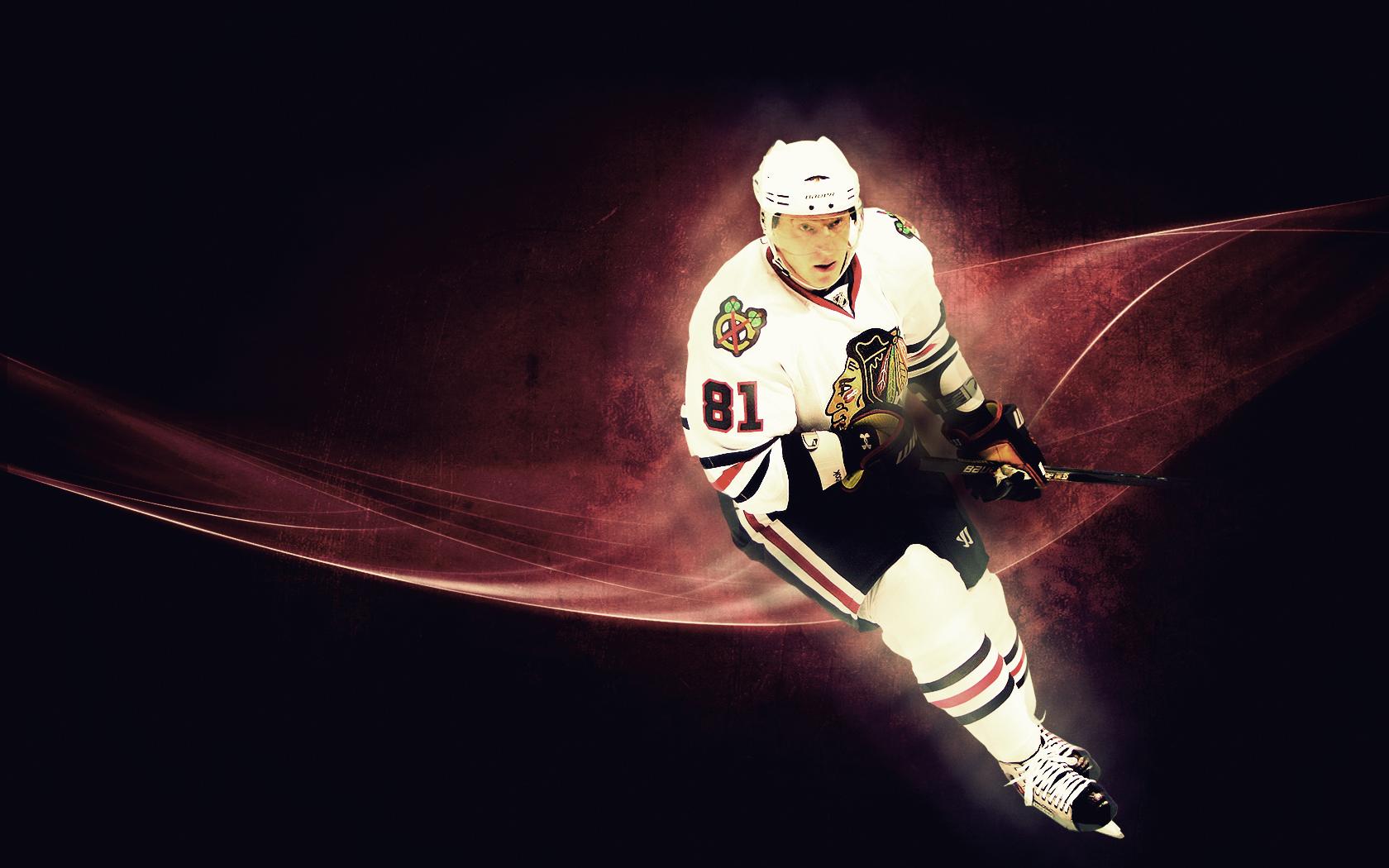 Hockey Marian Hossa Chicago Blackhawks wallpaperx1050