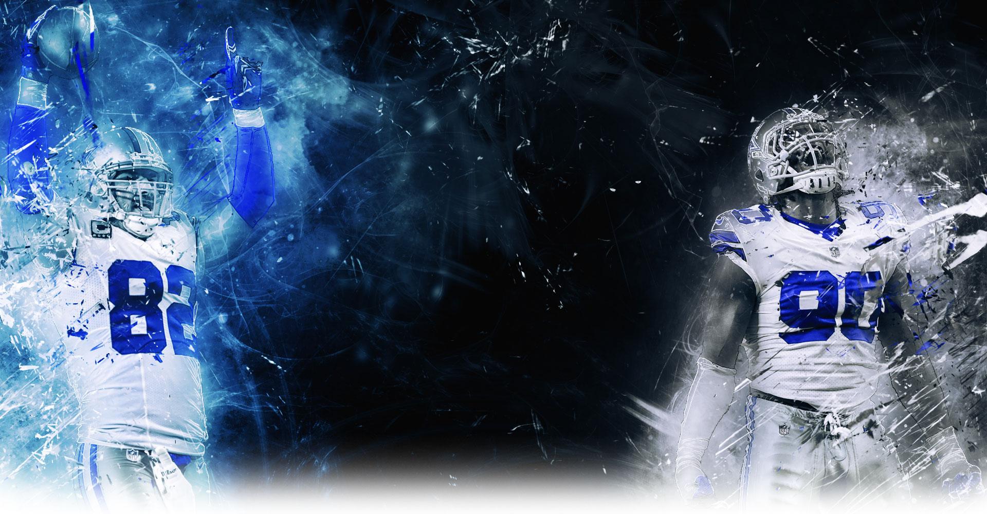 Wallpaper of Jason Witten and Demarcus Lawrence