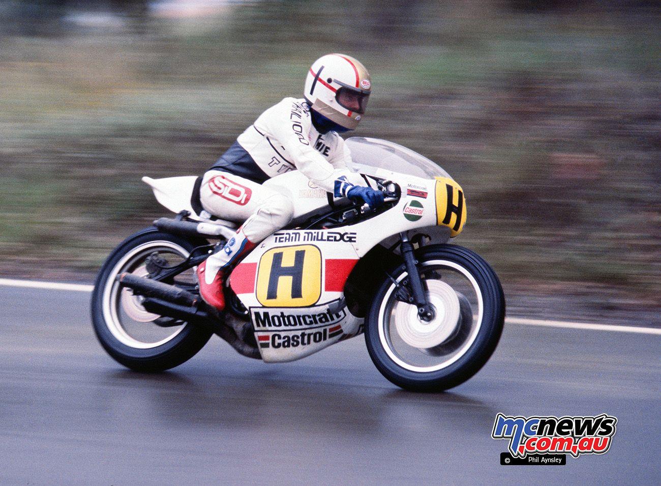 Mike Hailwood Yamaha TZ750. '78 Marked The Serious Start Of Mike's