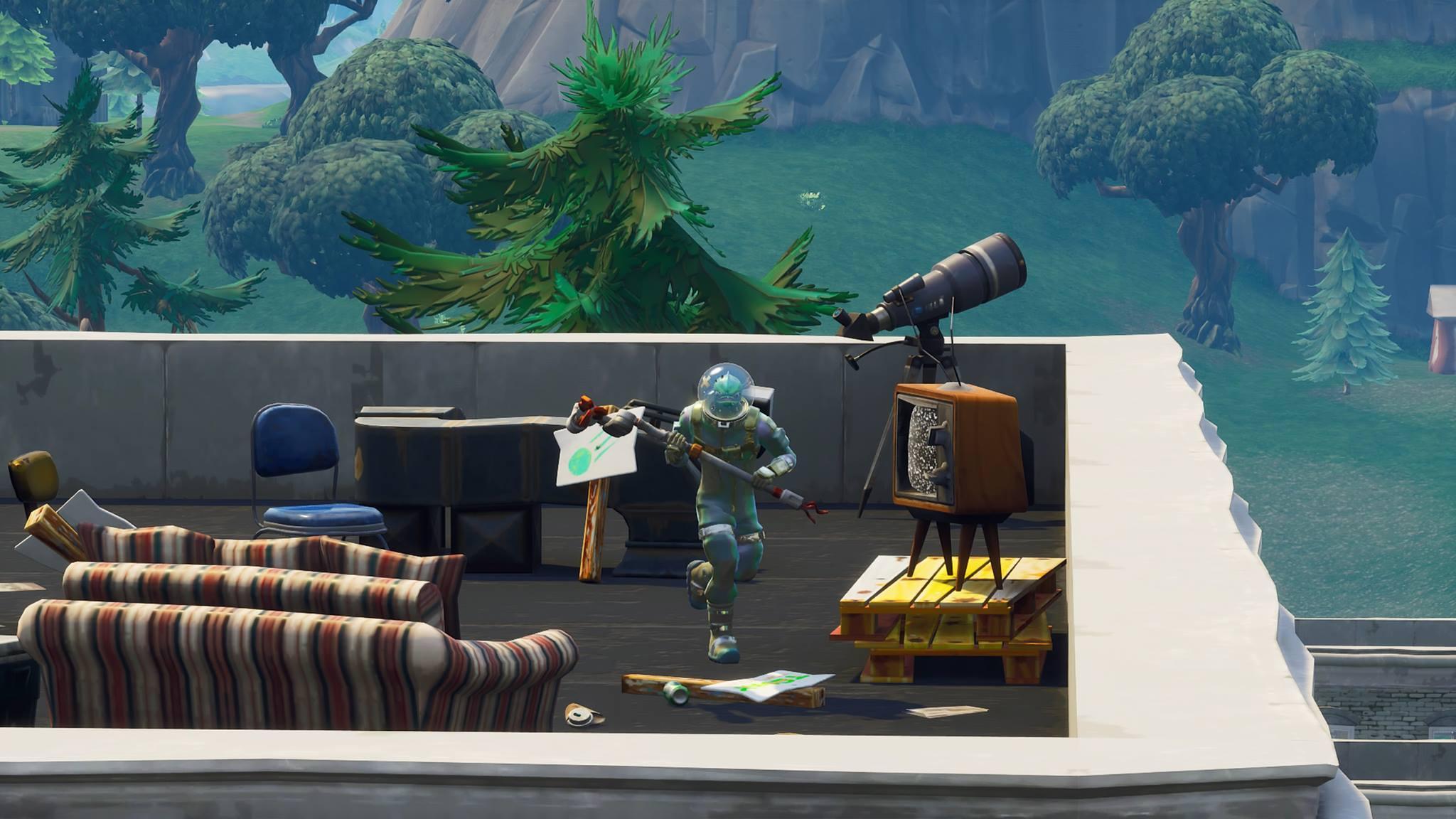 New 'Fortnite' Tilted Towers Area May Hint At The Comet's Imminent
