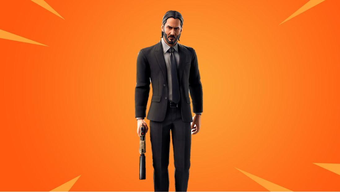 John Wick skin Fortnite wallpaper