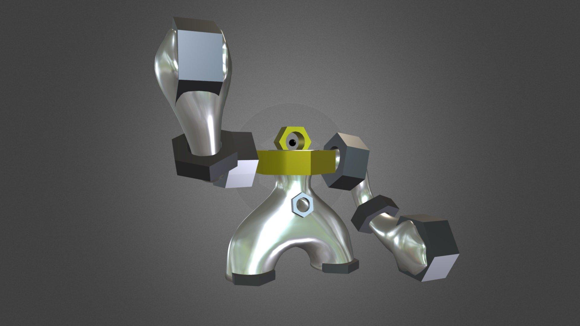 Melmetalémon Let's Go Fan Art V.2 model