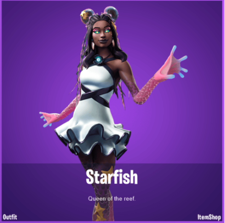 Starfish Fortnite wallpaper