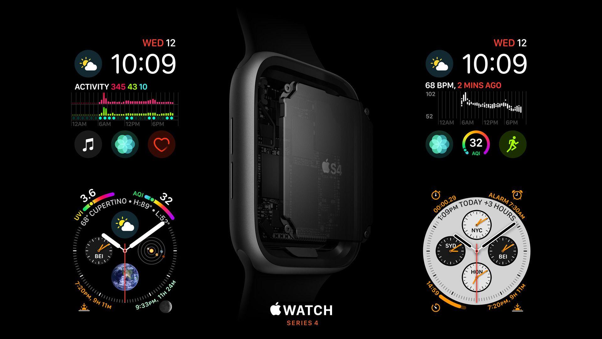 Wallpaper Apple Watch Series S Apple September 2018 Event, Hi