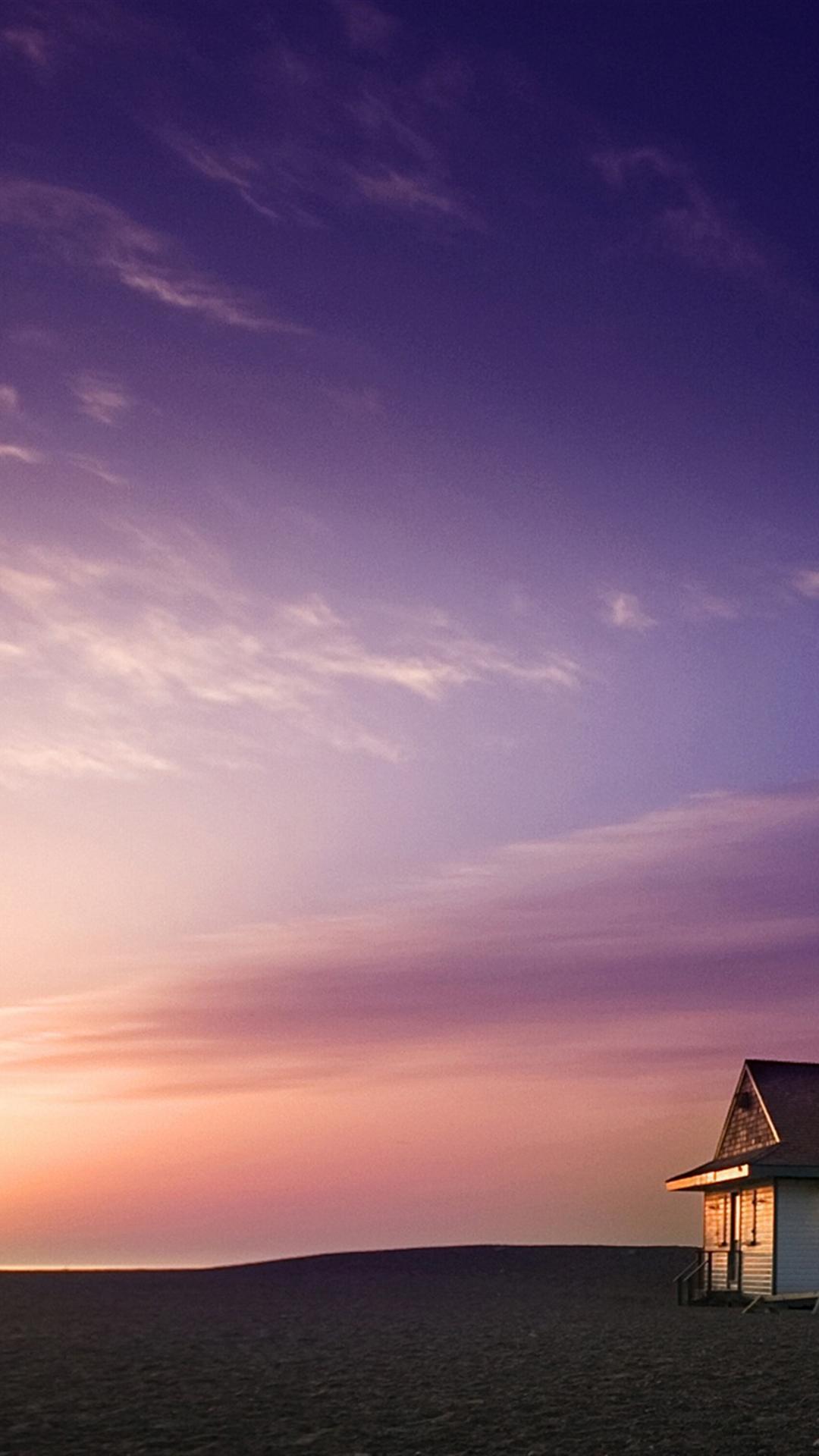 Beach House iPhone 6 Plus Wallpaper HD