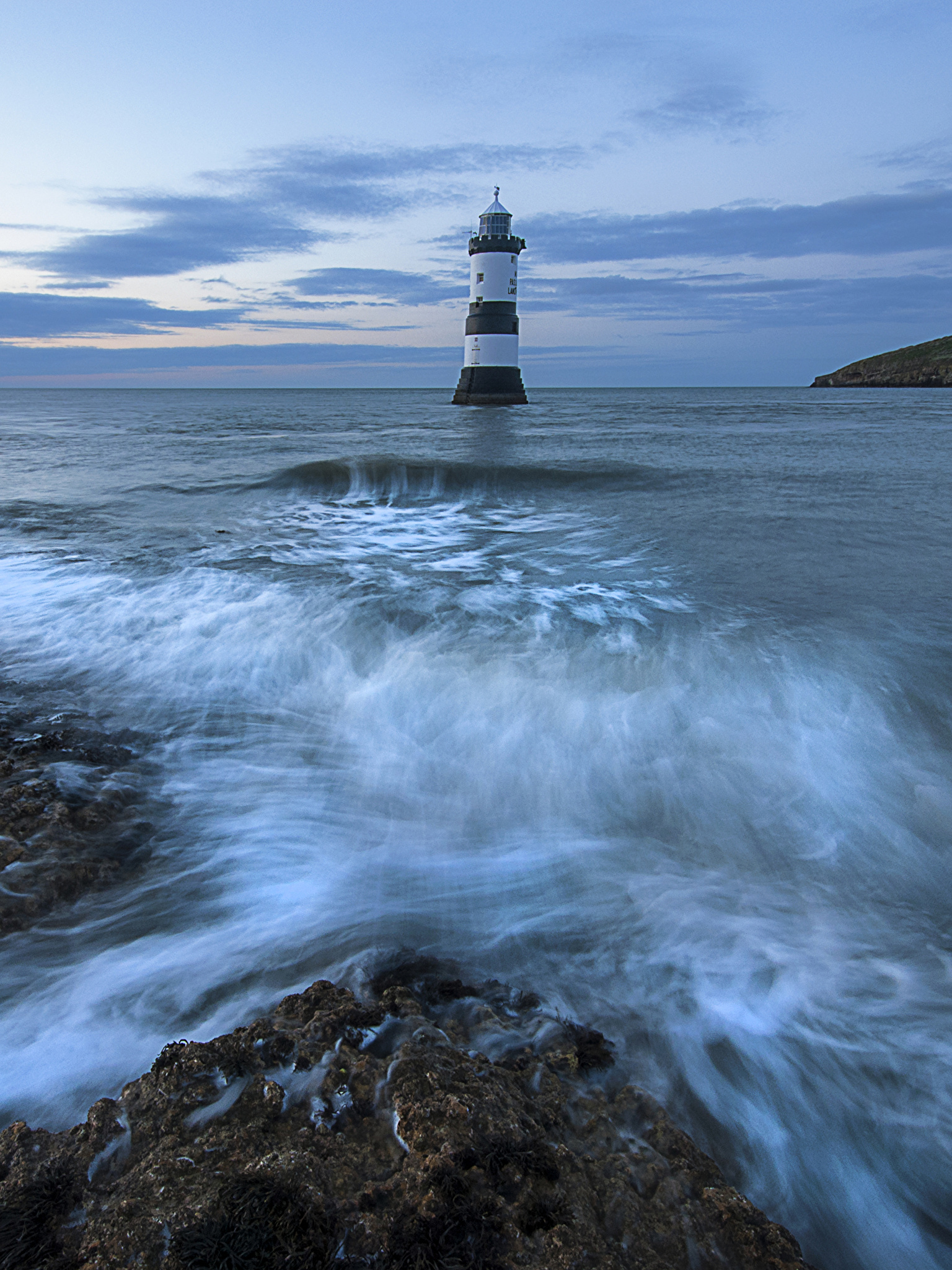 Wallpaper United Kingdom Anglesey Sea Nature Lighthouses 1536x2048
