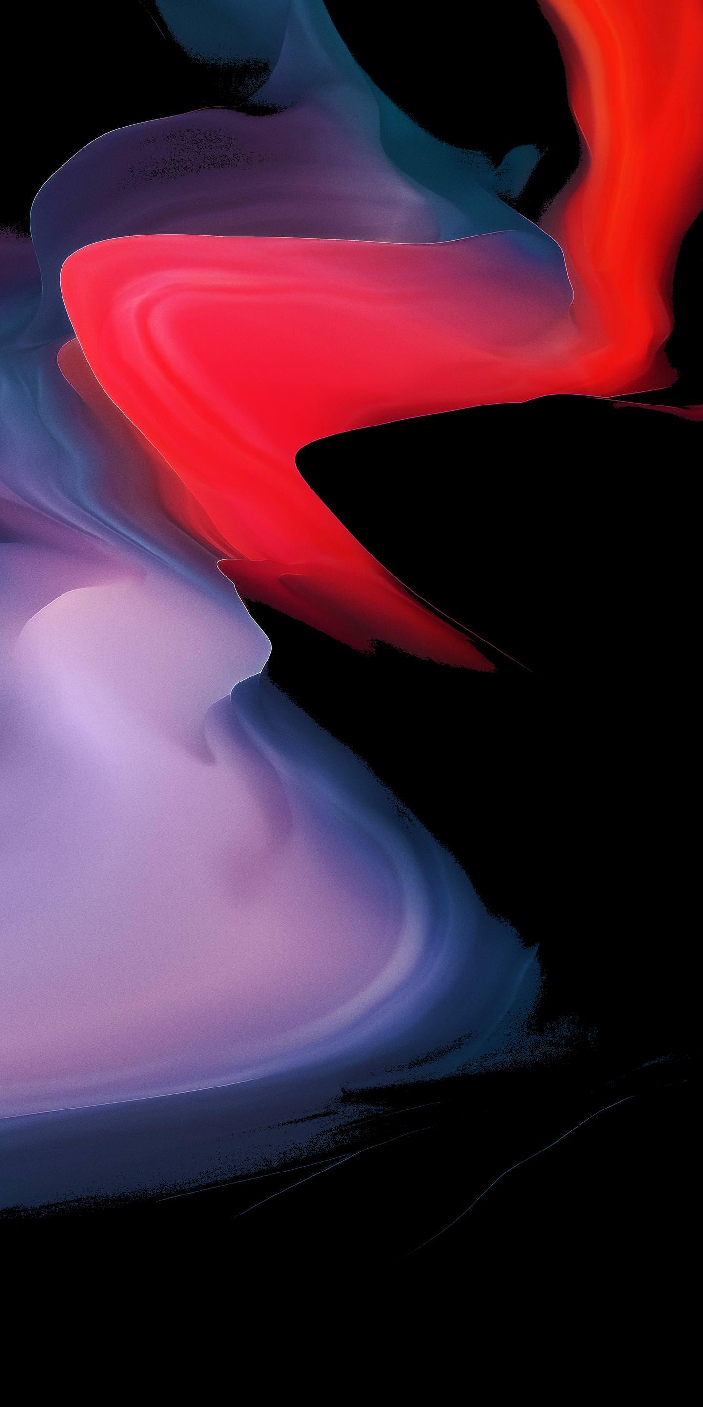 OnePlus 6 wallpaper [1440 x 2880]. Now 46% True Black