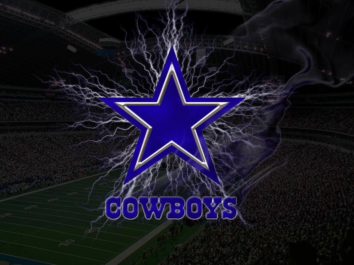 Lighting Dallas Cowboys Logo Wallpaper HD Background Wallpaper Free