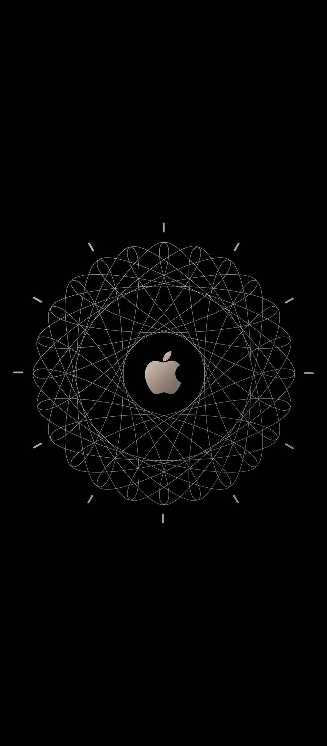 Apple Logo Brown Technology - [1080x2460]