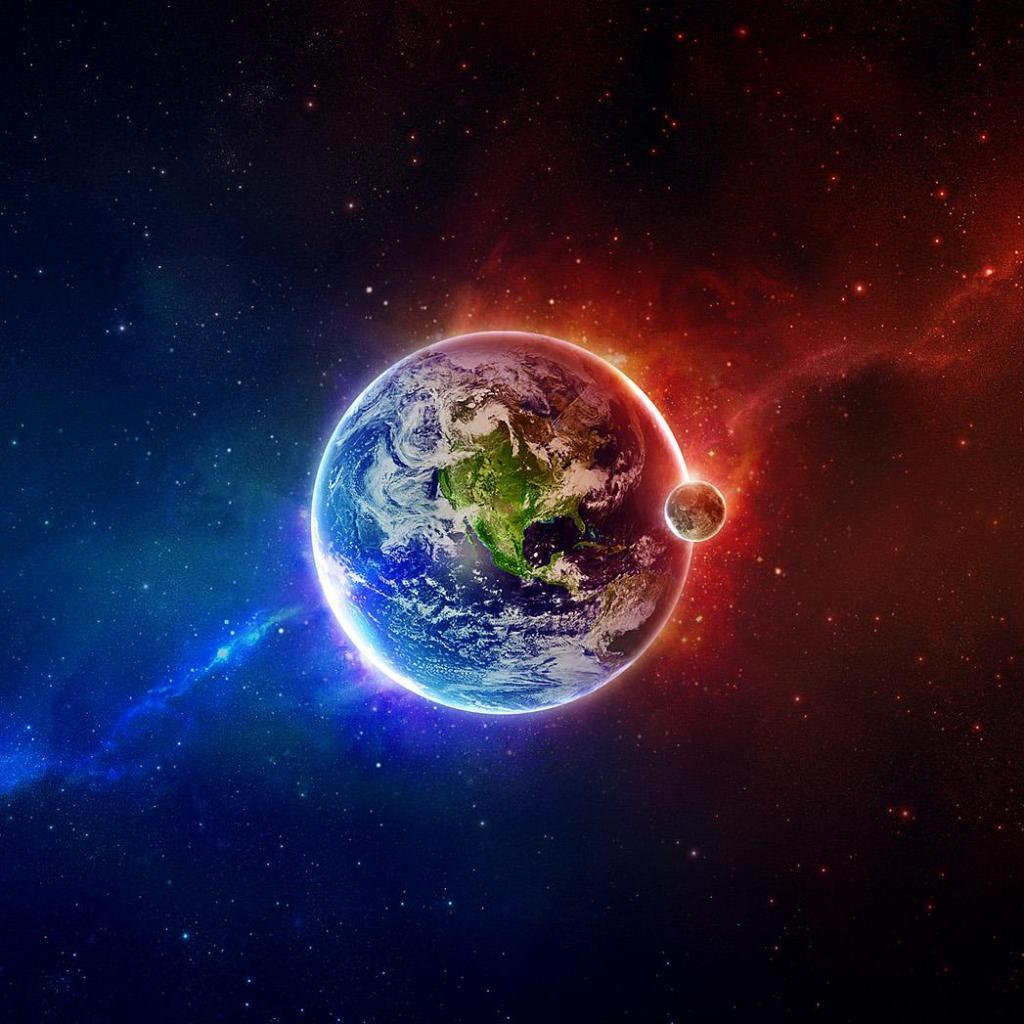 1024x1024px Earth Wallpaper