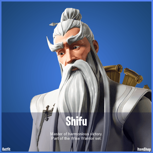 Shifu Fortnite wallpaper