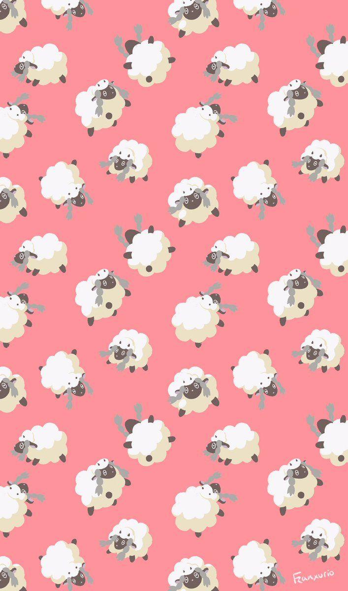 Wooloo wallpaper. Pokemon background, Pokemon fan art