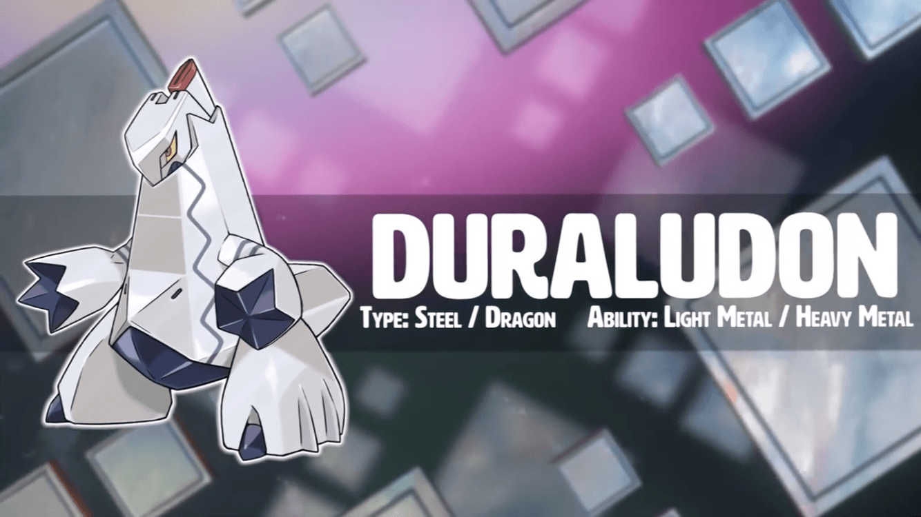 Pokémon sword and shield new Pokemon duraludon. Pokemon, New