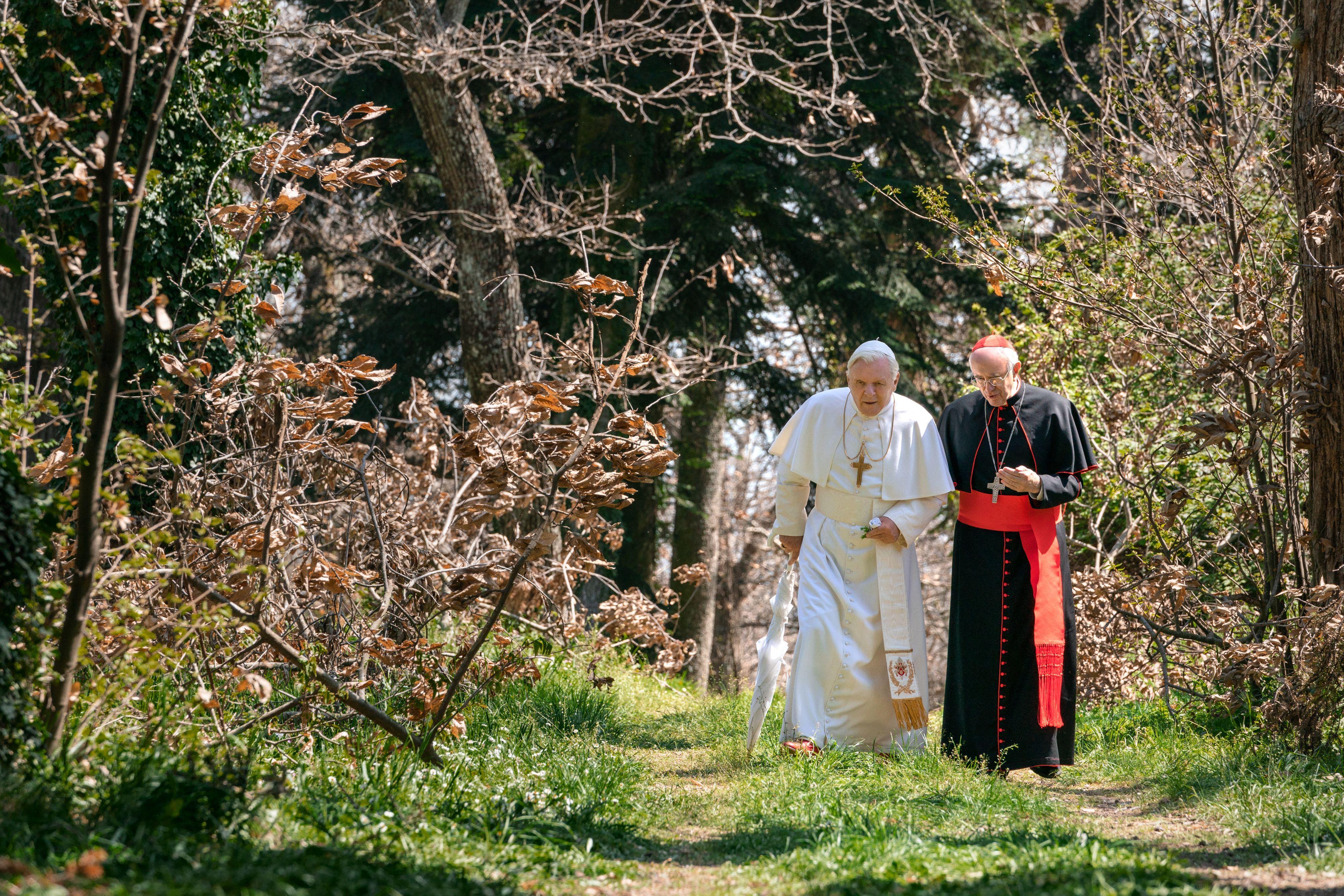 Movie review: 'The Two Popes' will give Oscar voters two