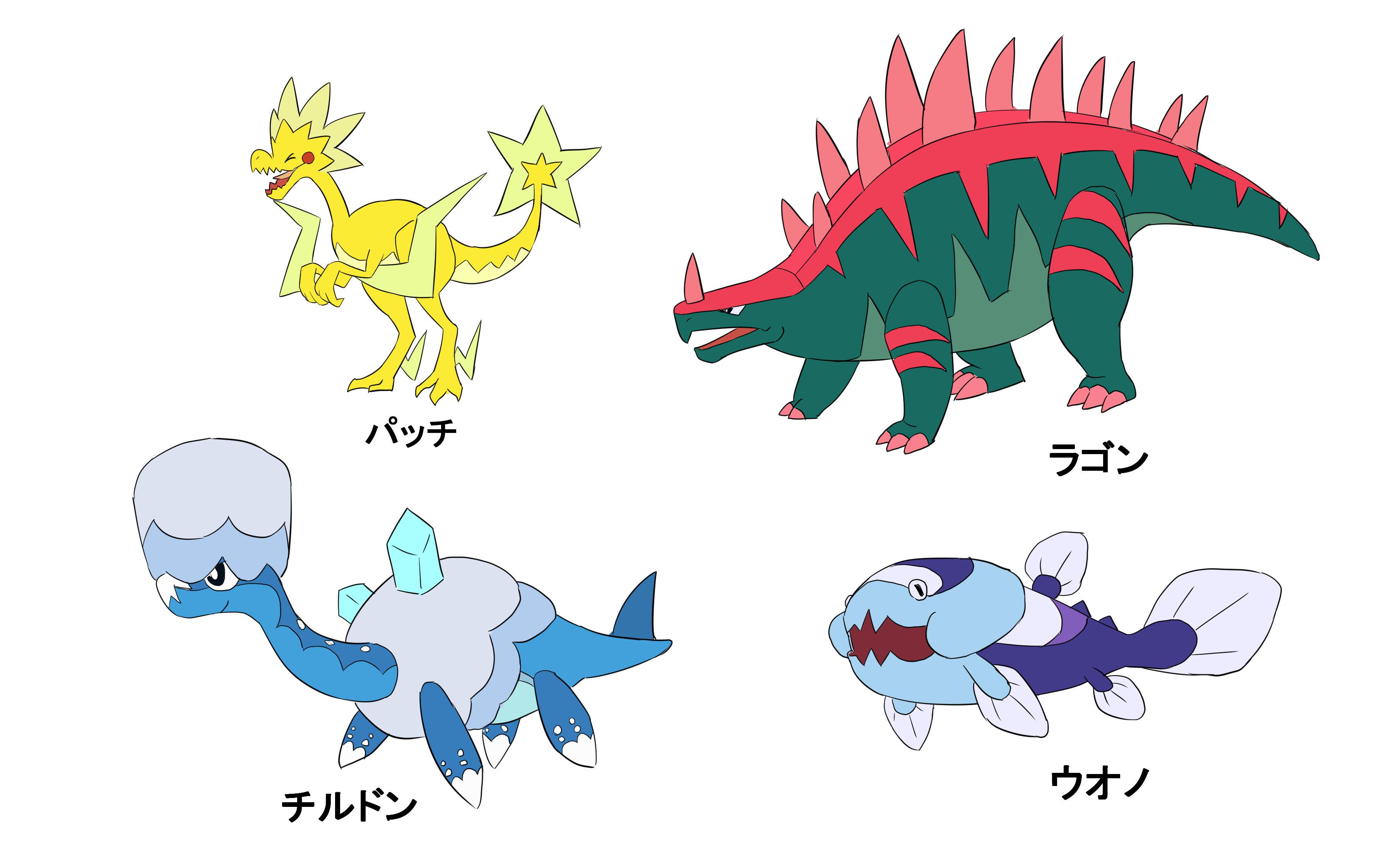 Another take on the actual complete fossils. Pokémon Sword