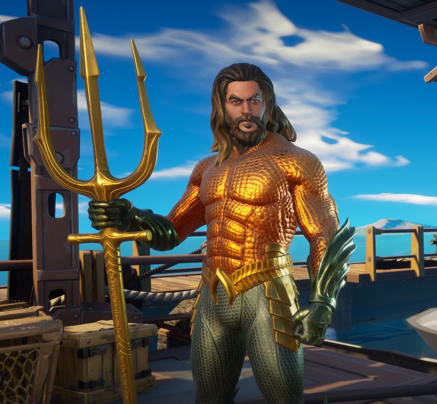 Aquaman Fortnite wallpaper