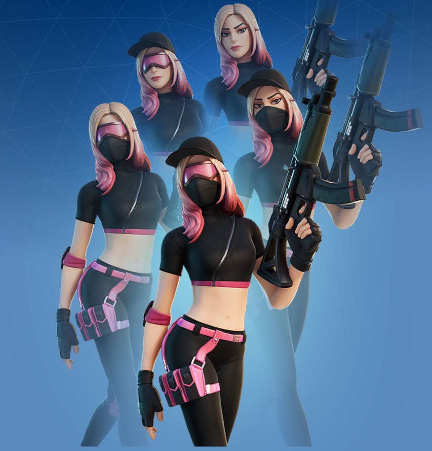 Athleisure Assassin Fortnite wallpaper