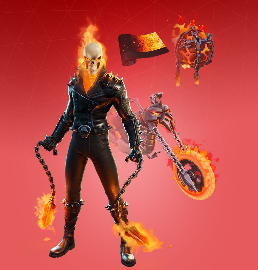 Ghost Rider Fortnite wallpaper