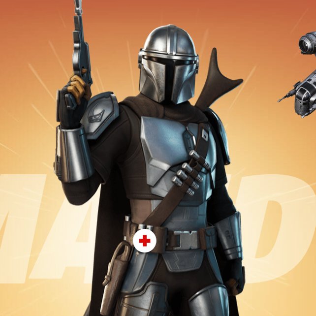 The Mandalorian Fortnite wallpaper