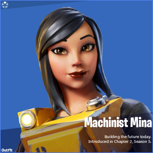 Machinist Mina Fortnite wallpaper