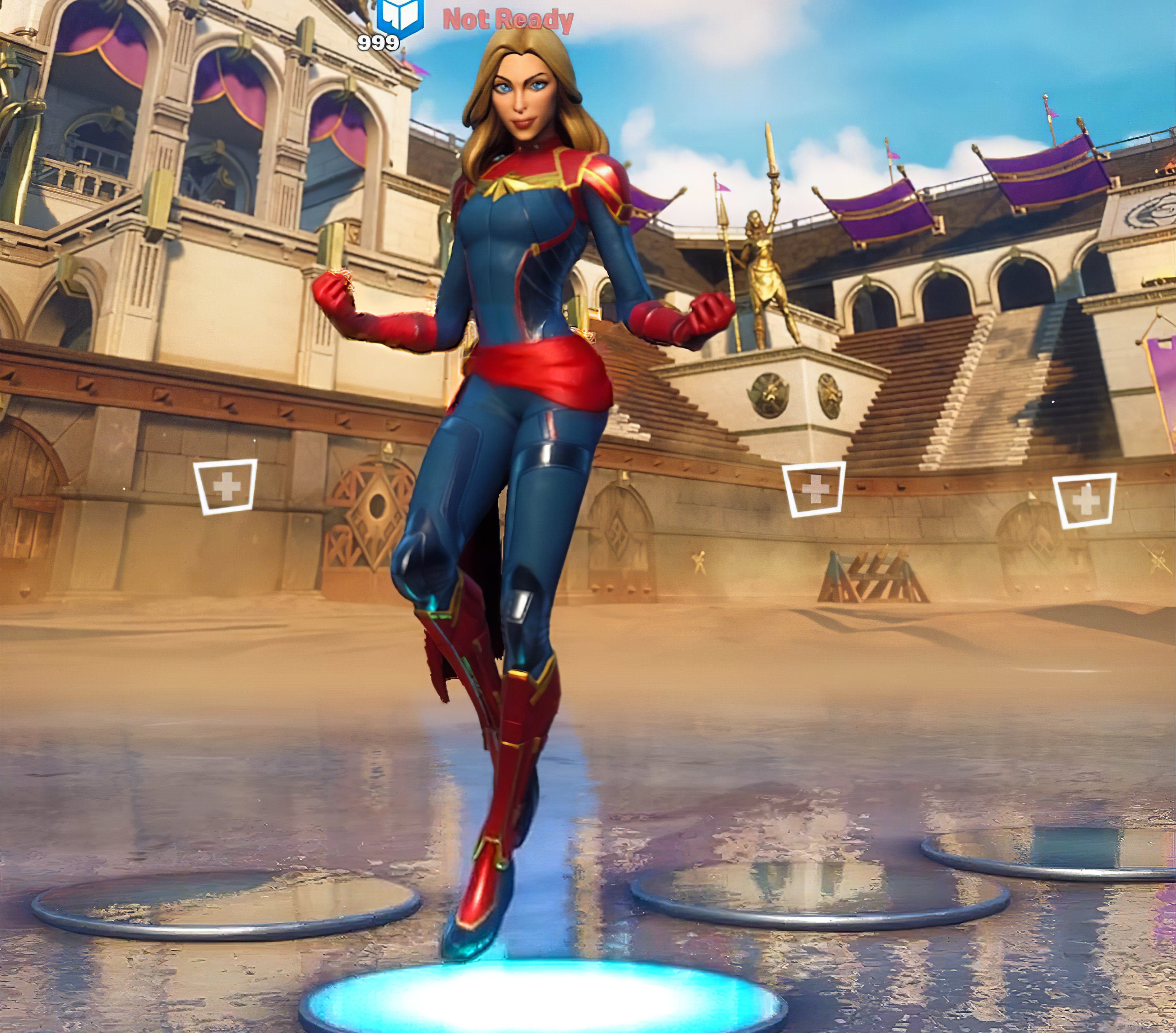 Captain Marvel Fortnite wallpaper