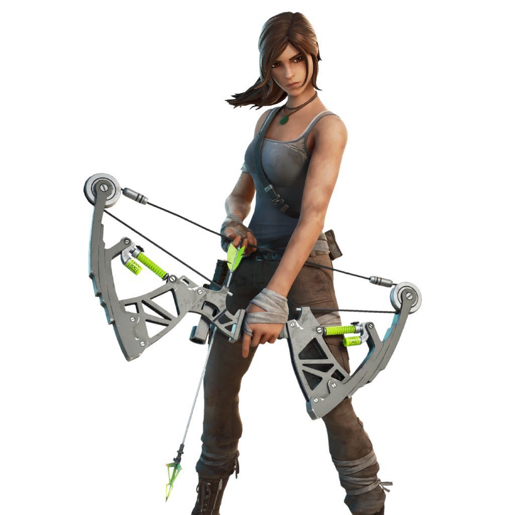 Lara Croft Fortnite wallpaper