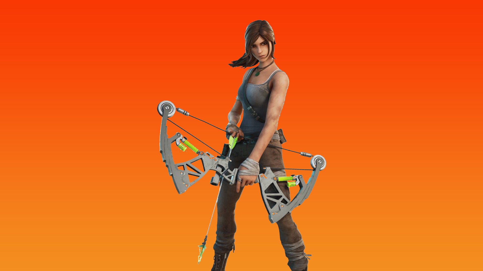 Lara Croft Fortnite wallpaper