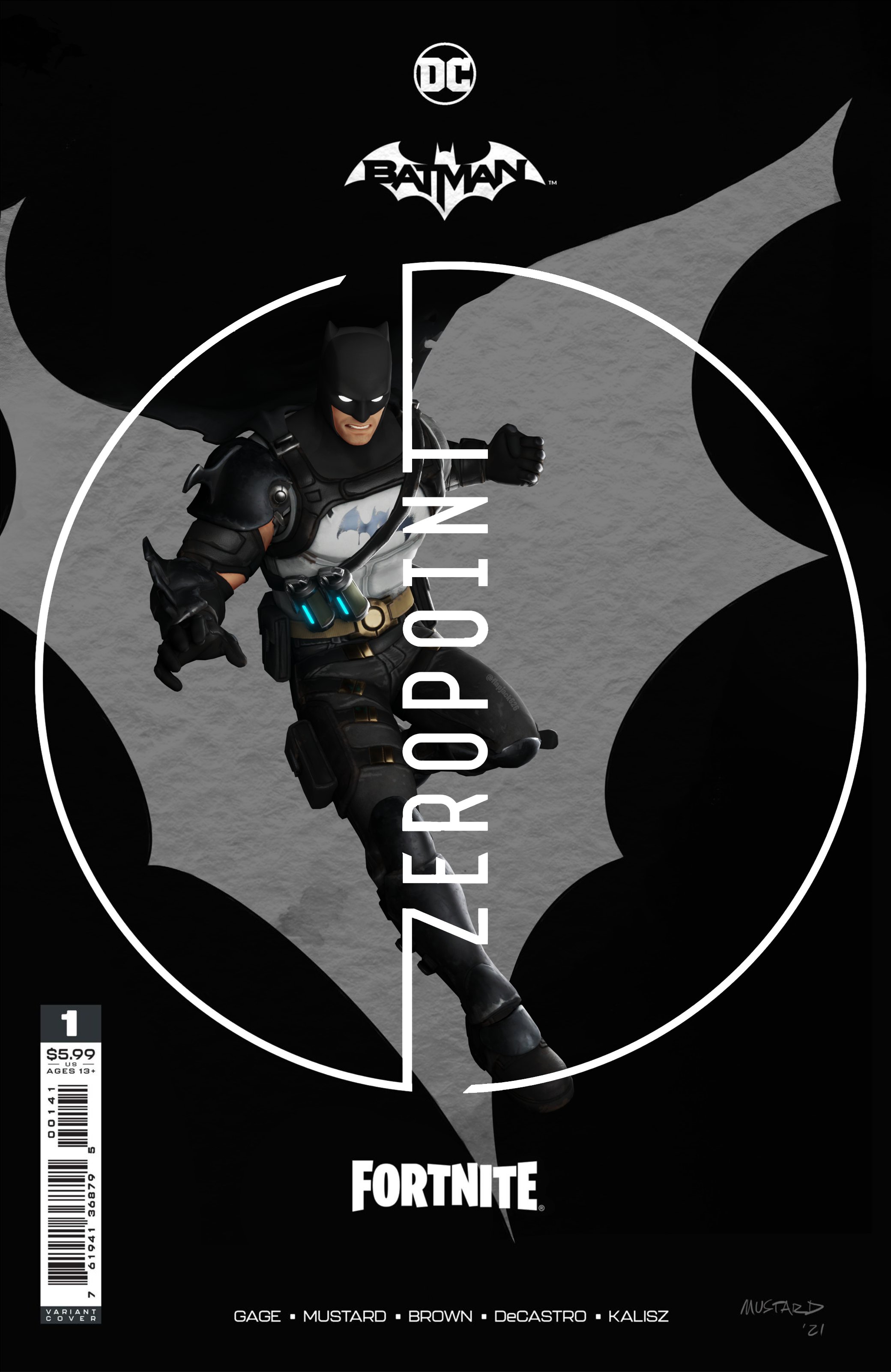 Batman Zero Fortnite wallpaper