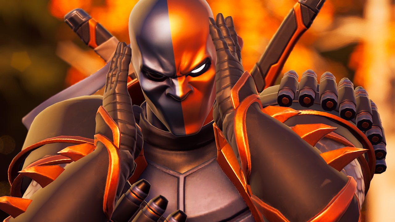 Deathstroke Zero Fortnite wallpaper