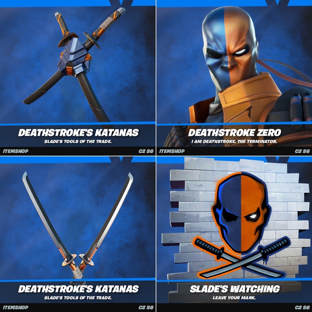 Deathstroke Zero Fortnite wallpaper