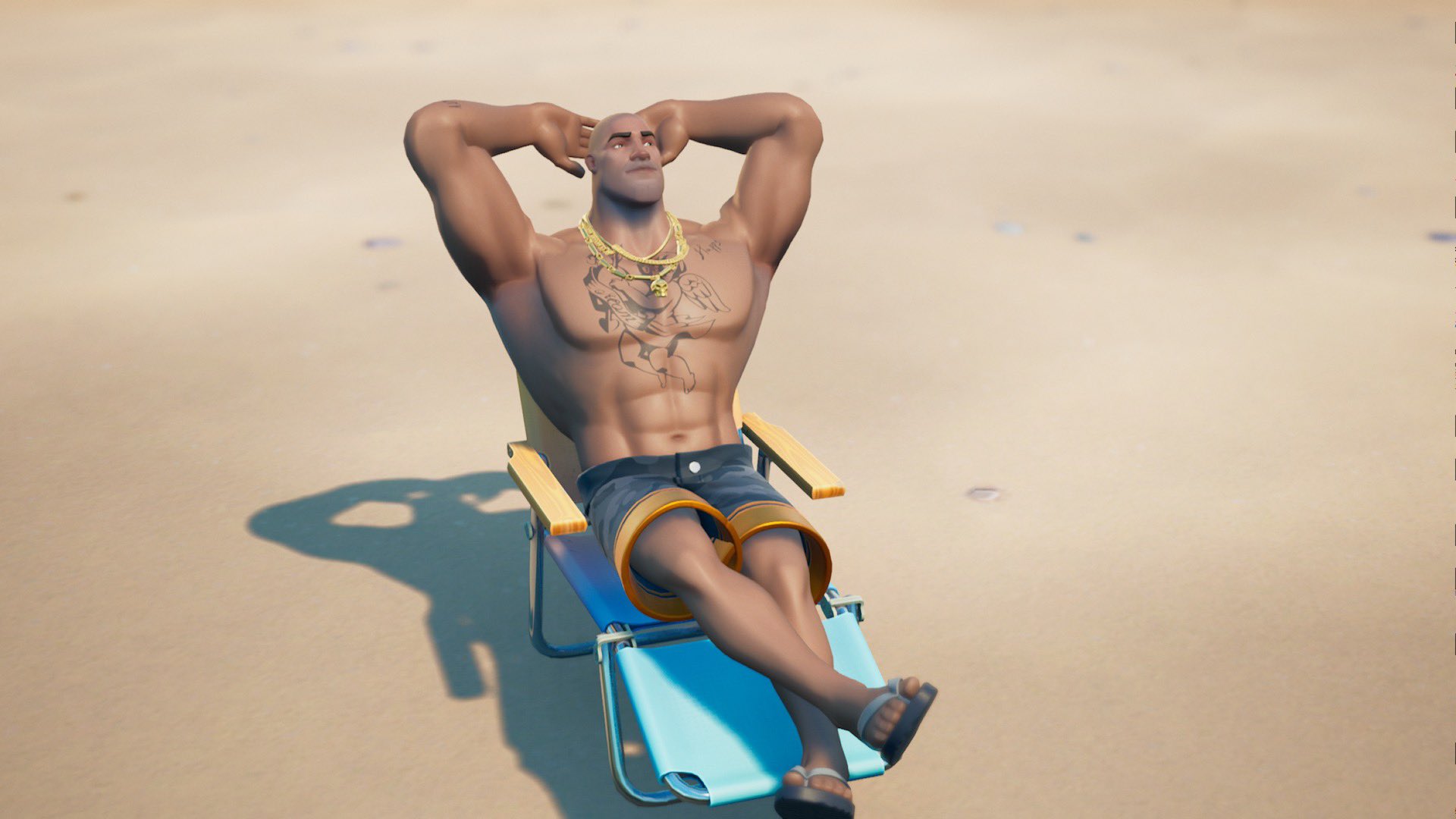 Beach Brutus Fortnite wallpaper