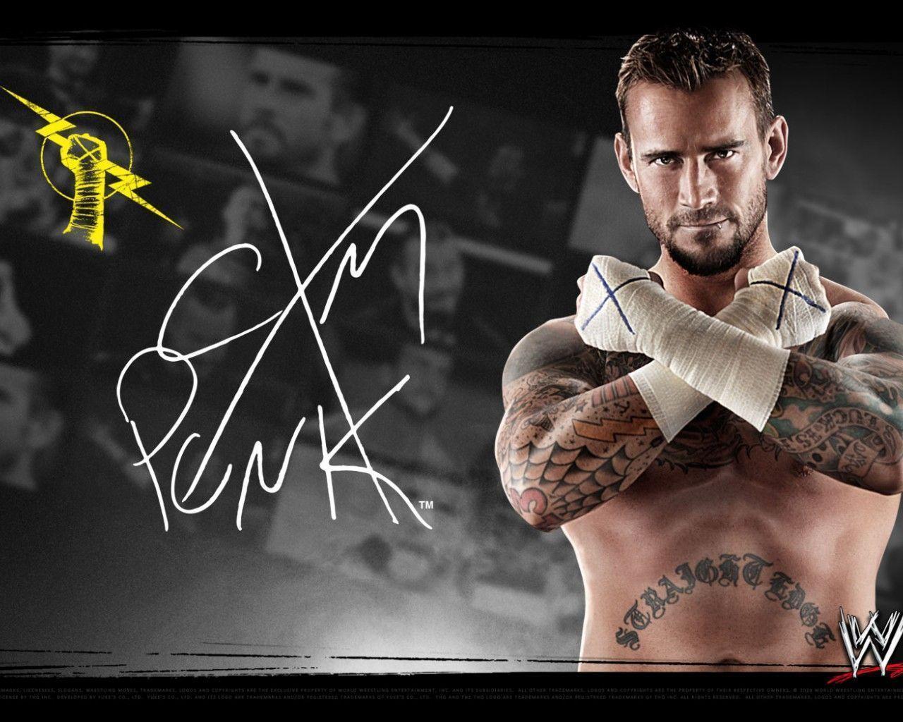 CM Punk Wallpaper Free Download