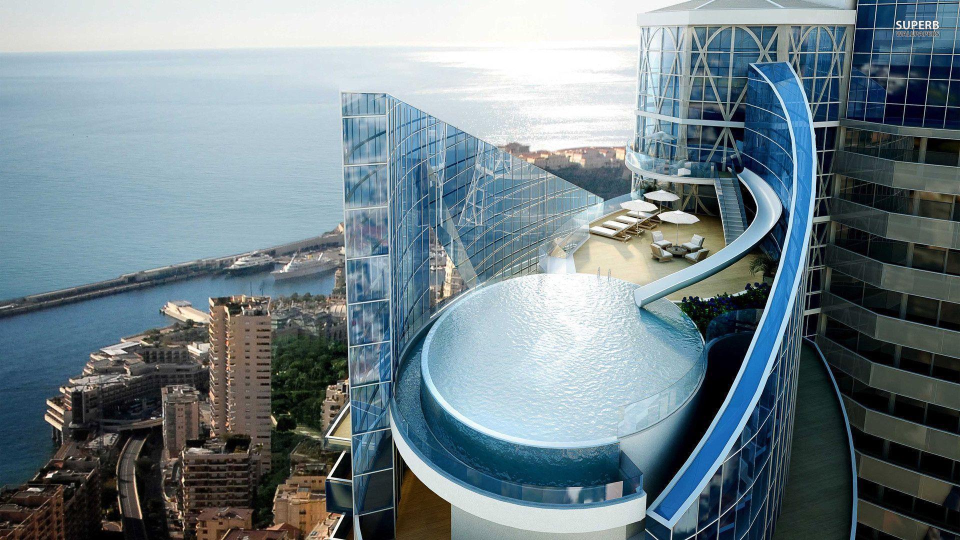 Odeon Tower, Monaco wallpaper wallpaper - #