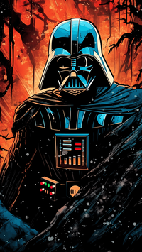 Darth Vader mobile 4k wallpaper