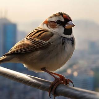 Sparrow by lukychandra