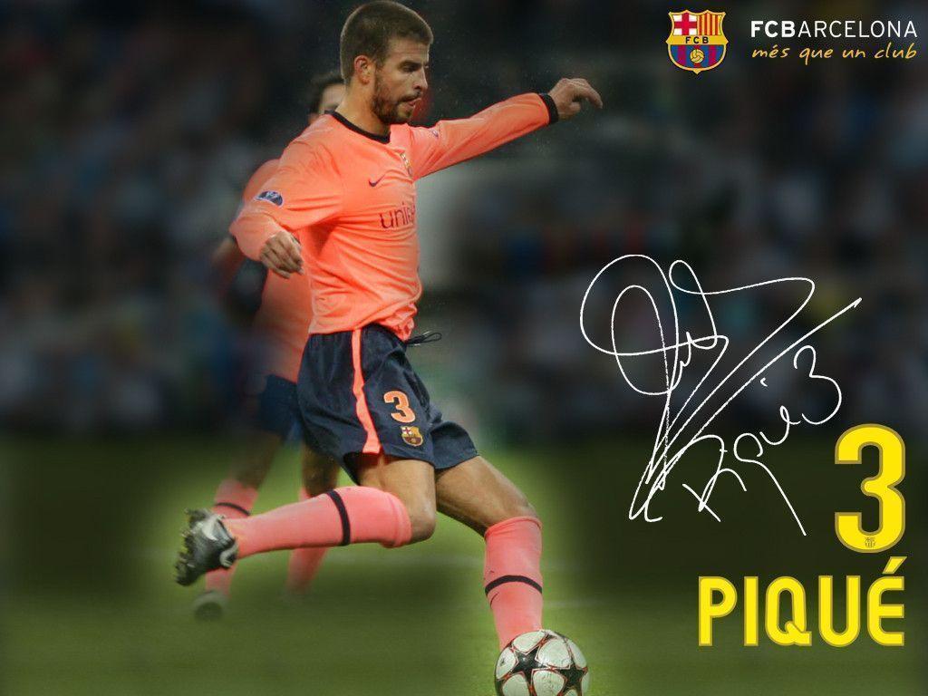 Gerard Pique Football Wallpaper