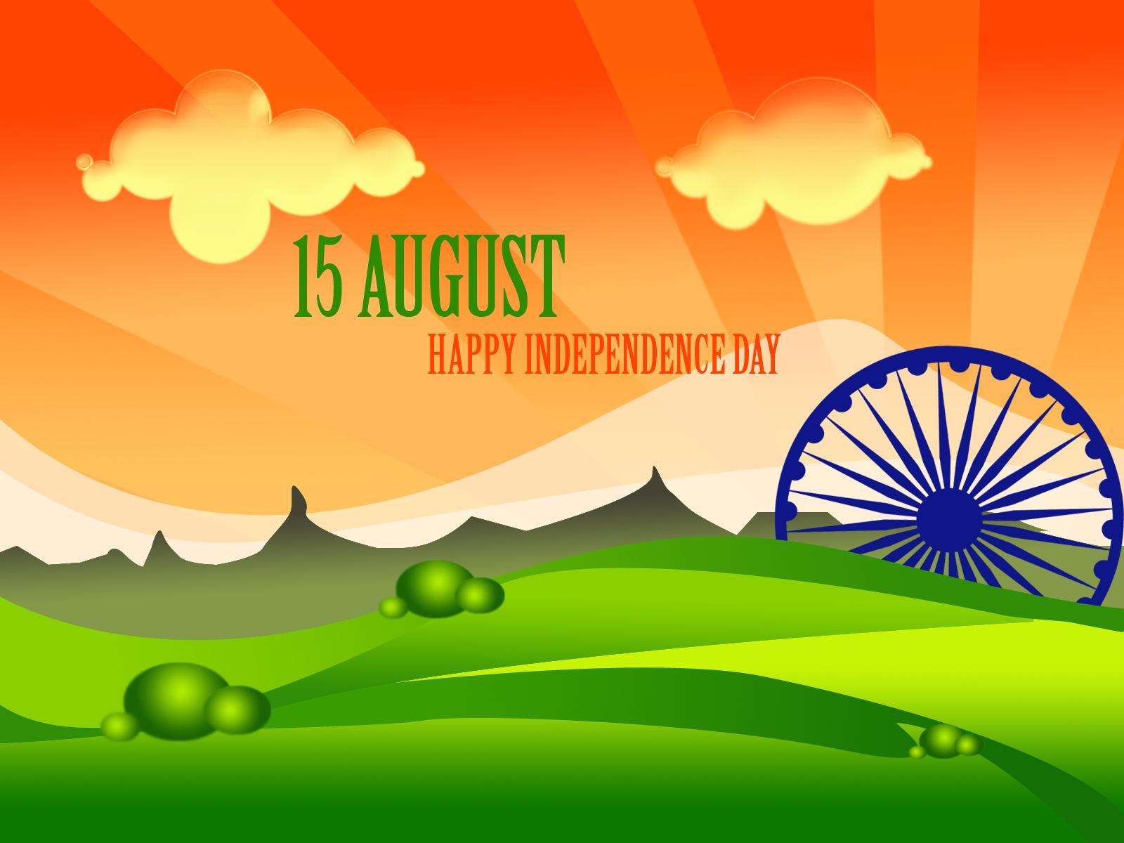Happy Independence Day 2014 Image Wallpaper Photo Free Download