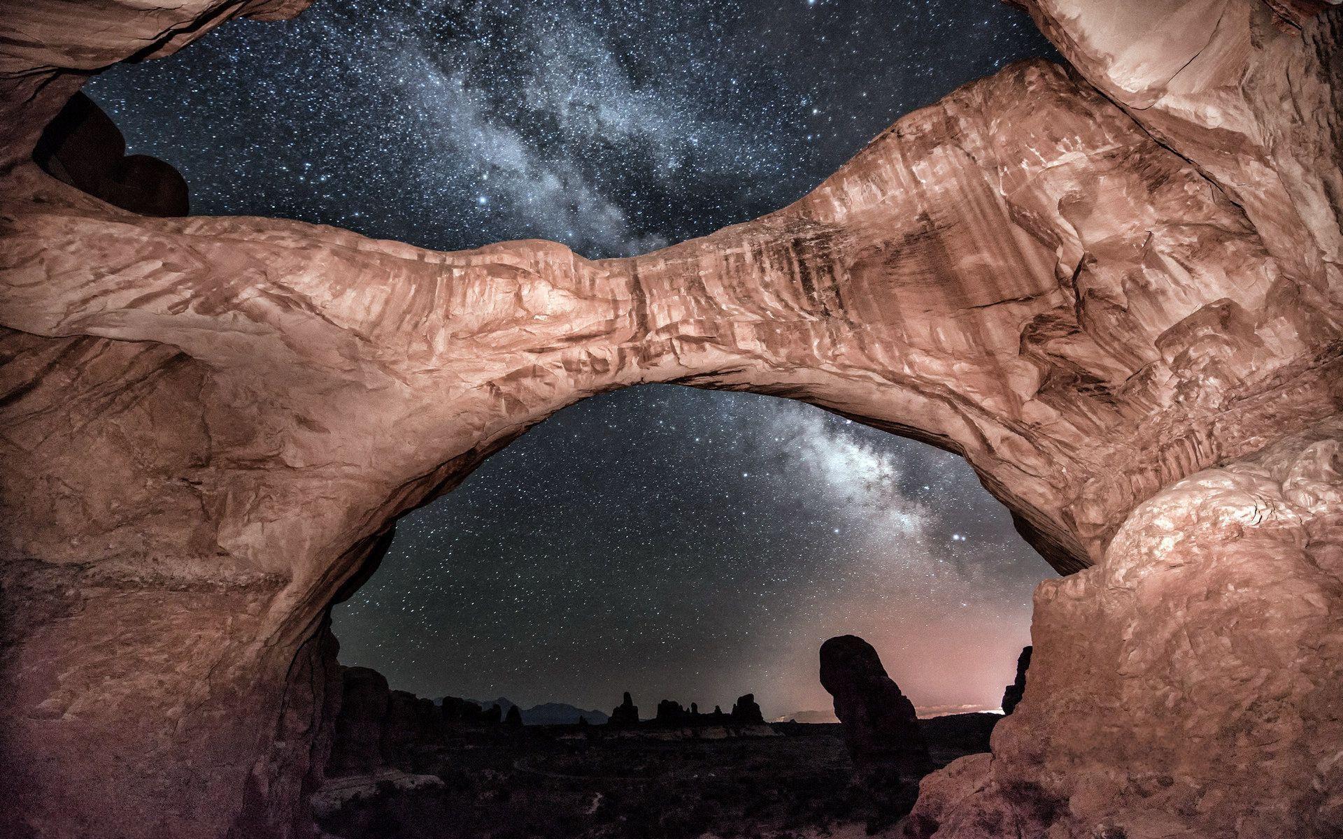 USA Arches National Park background