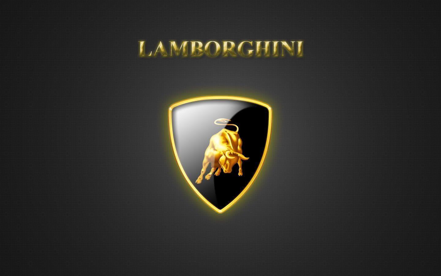 Glossy Lamborghini Logo Wallpaper Best Desktop Wallpaper