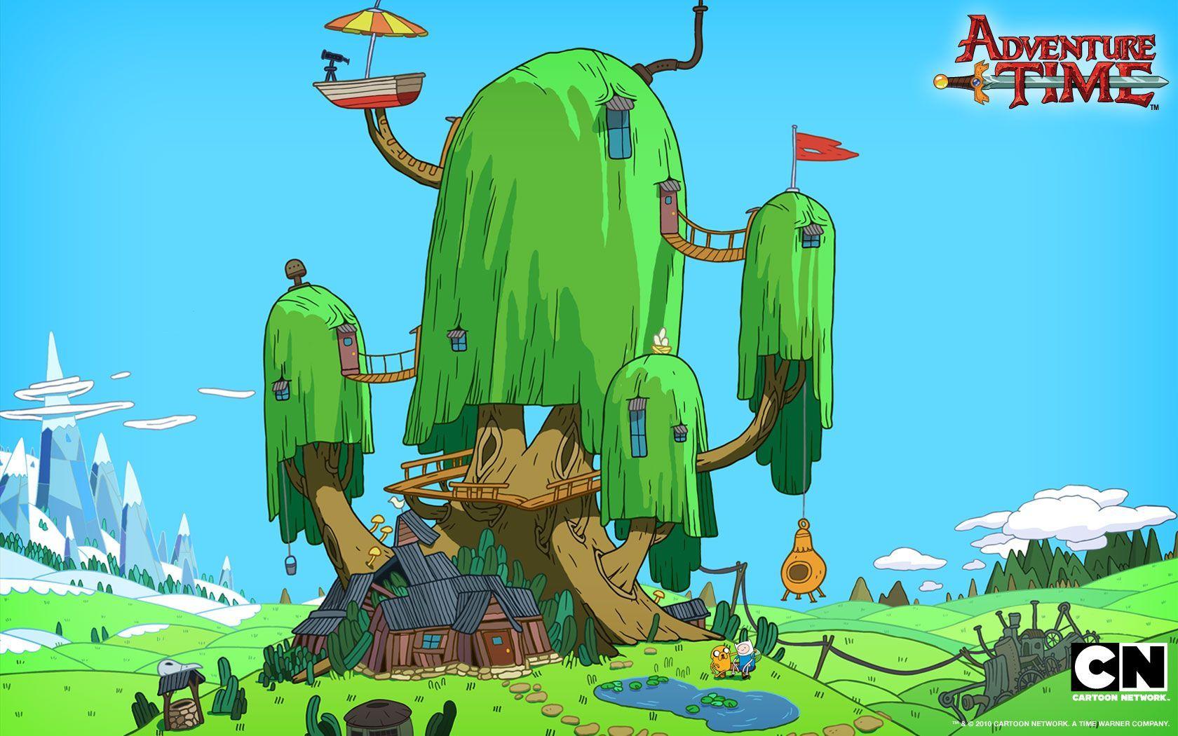 Treehouse wallpaper. Free Adventure Time picture and wallpaper